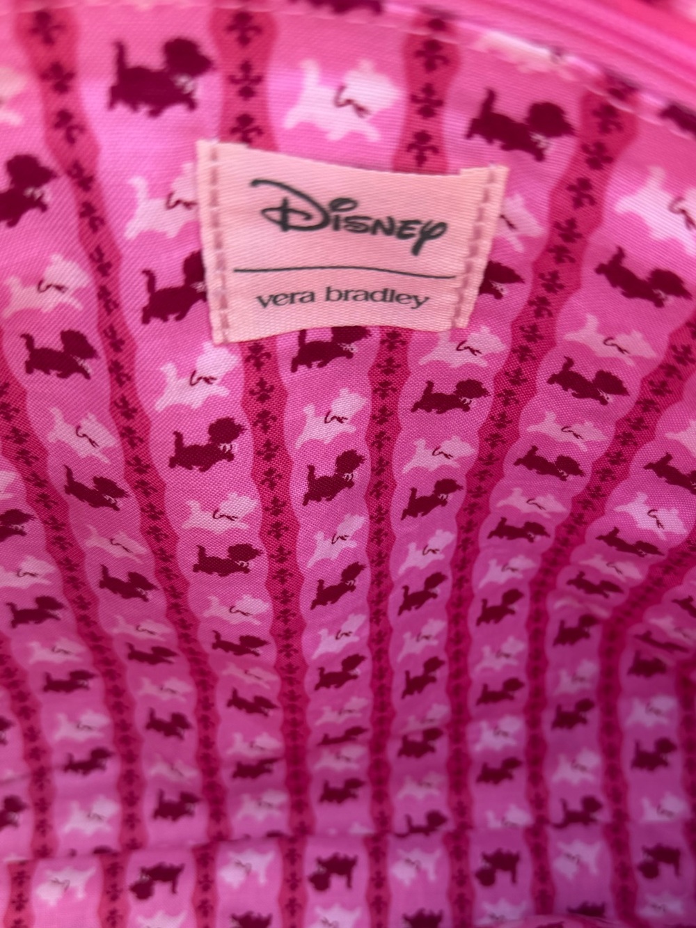 Vera Bradley Disney Aristocats Original Zip Hipster Crossbody NWT - Picture 5 of 14